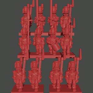 6-15mm British Line Infantry in Belgic Shakos (1812-15) NAP-GB-6