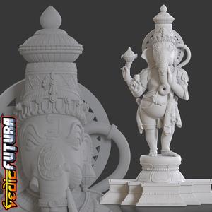 Aadhyanta Prabhu - Half Hanuman Half Ganesh