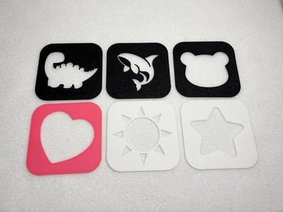 Kids stencil set