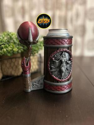 Diablo II Sorceress Tavern Stein Can Koozie - 12 oz