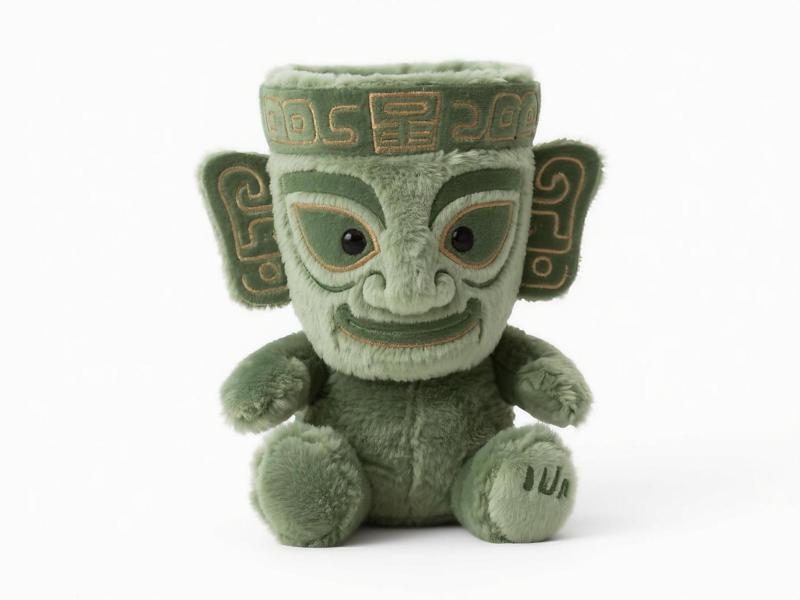 Sanxingdui Archaeological Bronze Cultural and Creative Figurine - Print-in-Place, suitable for a1mini