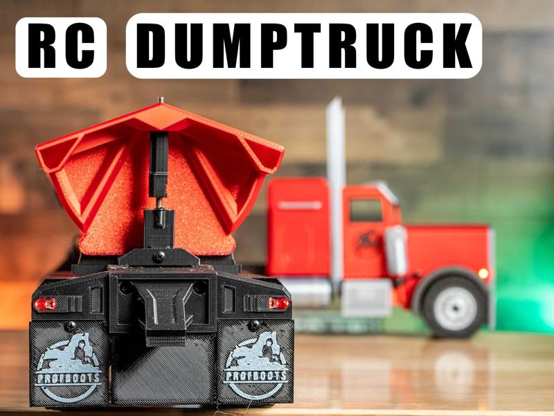 DIY RC DumpTruck Trailer