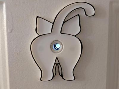 CatButt Peephole cover