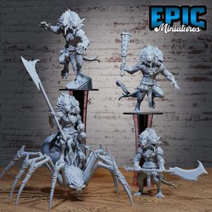 Abyssal Demon Lord Set / Devil Warrior / Demonic Beast / Diablo Monster / Hell Soldier / Infernal Creature / Abyss Encounter
