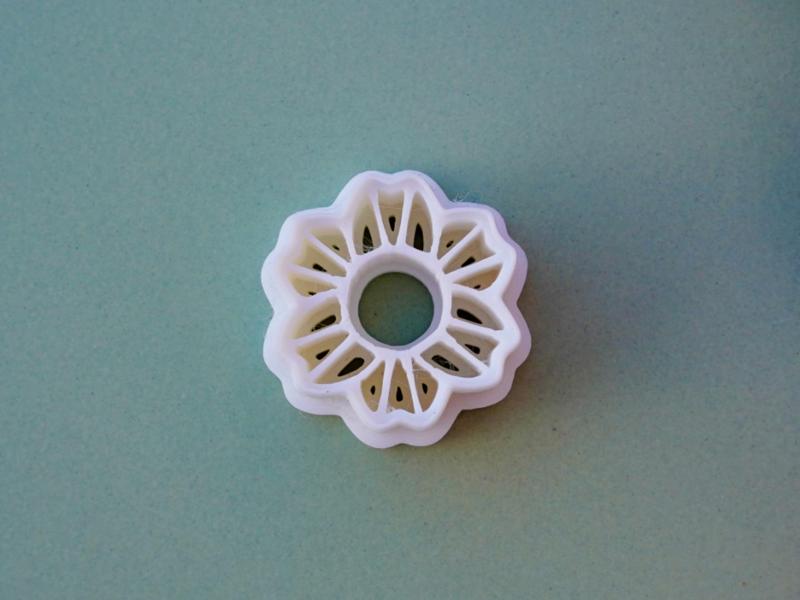 Flower Mini Clay Cutter For Earrings Necklaces