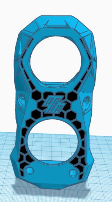 Stealthburner 3do nozzle cam v2, Knomi v1 - HEX remix