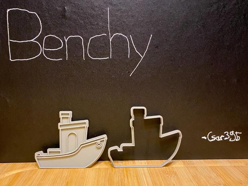 Benchy Cookie Cutter + Stamp