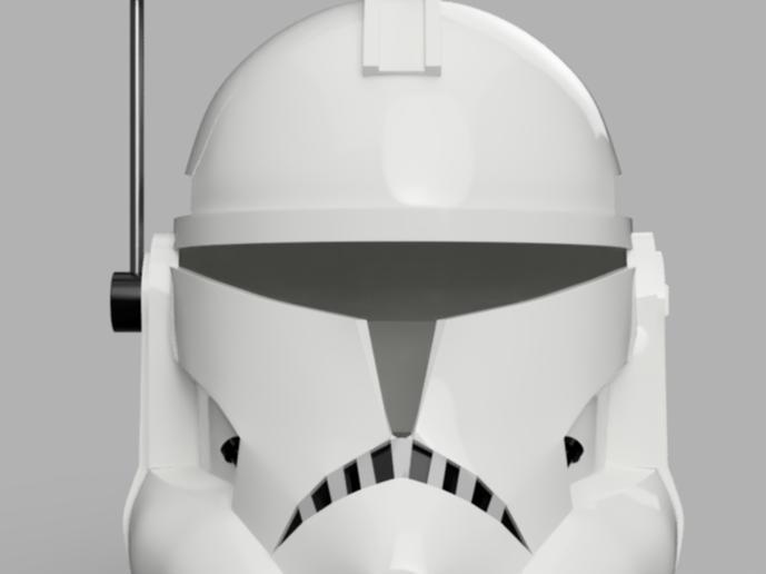 Wearable Captain Rex Helmet (Clone Wars)