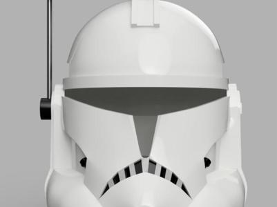 Wearable Captain Rex Helmet (Clone Wars)