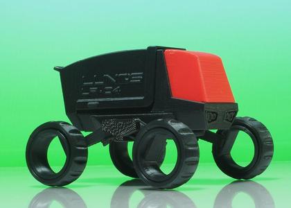Lunos LR04 Sci-fi space buggy rover toy - no supports - easy print