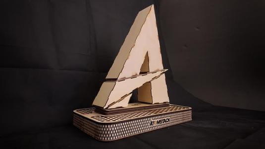 Atomstack Logo Statue  | Laser Cut