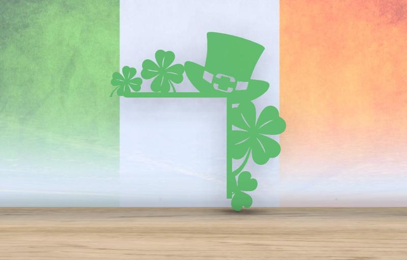 Saint Patrick's Day - Leprechaun Hat - Door Corner