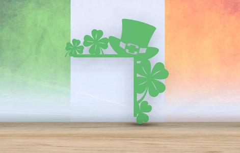 Saint Patrick's Day - Leprechaun Hat - Door Corner