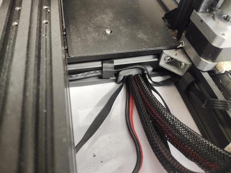 Ender 3 Pro Cable Protector.