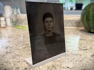 Tintype - Wet Plate Collodion Display Stand