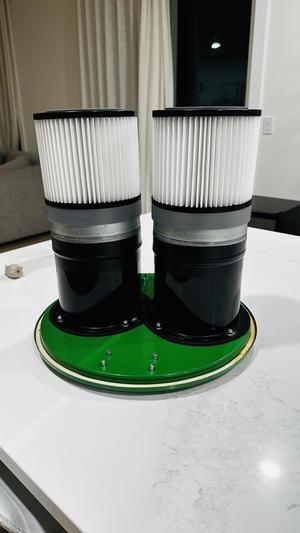 Camvac filter adapter for Shopvac filter