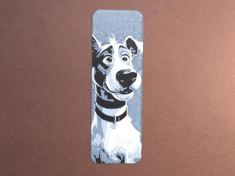 Dog Cartoon Bookmark