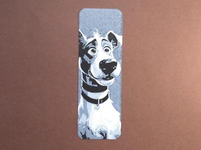 Dog Cartoon Bookmark