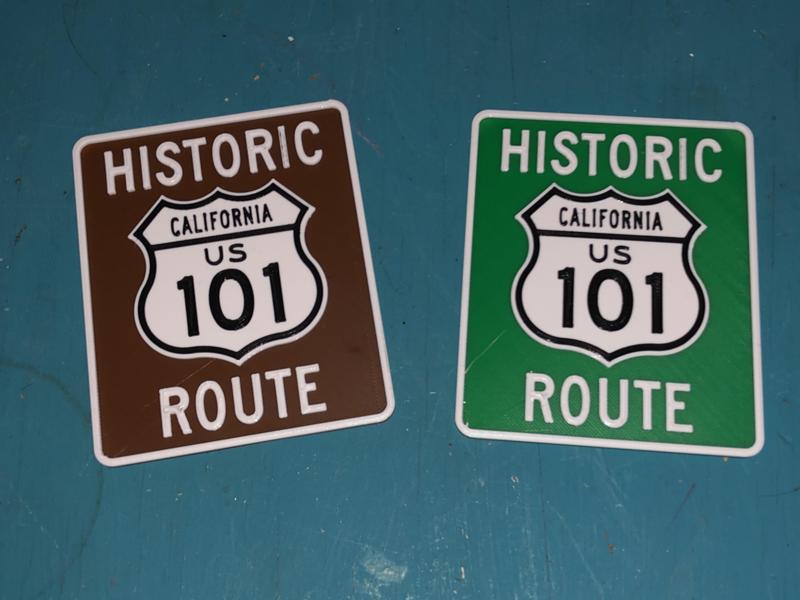 Historic 101 Sign.stl