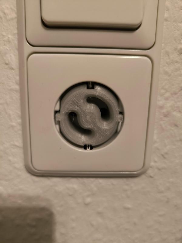 Steckdose Sicherheitsstecker