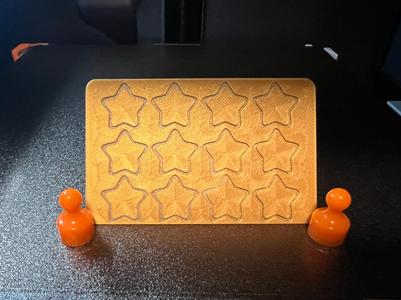 Gold Star Wallet Punch Card