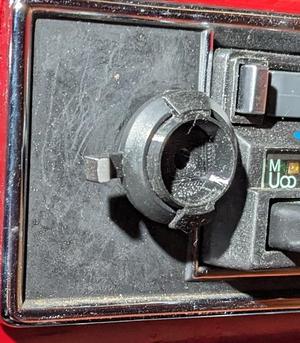 Knob for vintage Blaupunkt car stereo