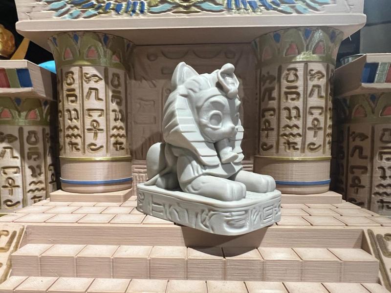 Pharaoh Meow: The Sphinx Cat Statue