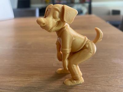 Twerking Dog that looks very pleased with himself
