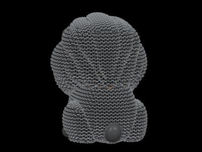 Knitted Lion