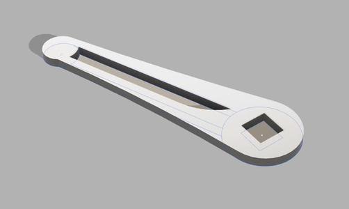 FAAC Genius G-Bat 300 Gate Piston Key