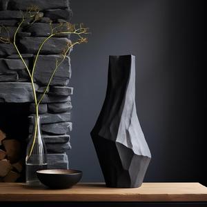 Lane Vase – Geometric Rock Formation Design