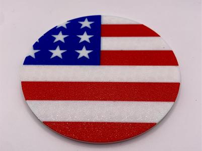 US Flag Coaster