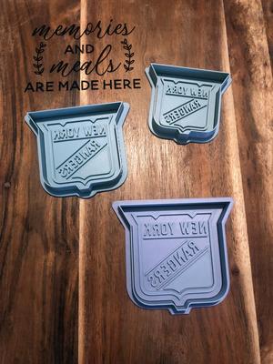 NHL - NYR Cookie Cutters and Stamps