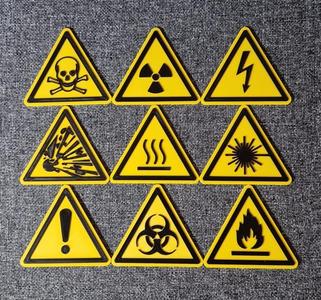 Warning Signs - Lab Style (AMS not required)