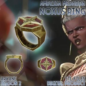 Ambessa Medarda Noxus Cosplay Ring Arcane League Of Legends Season 2