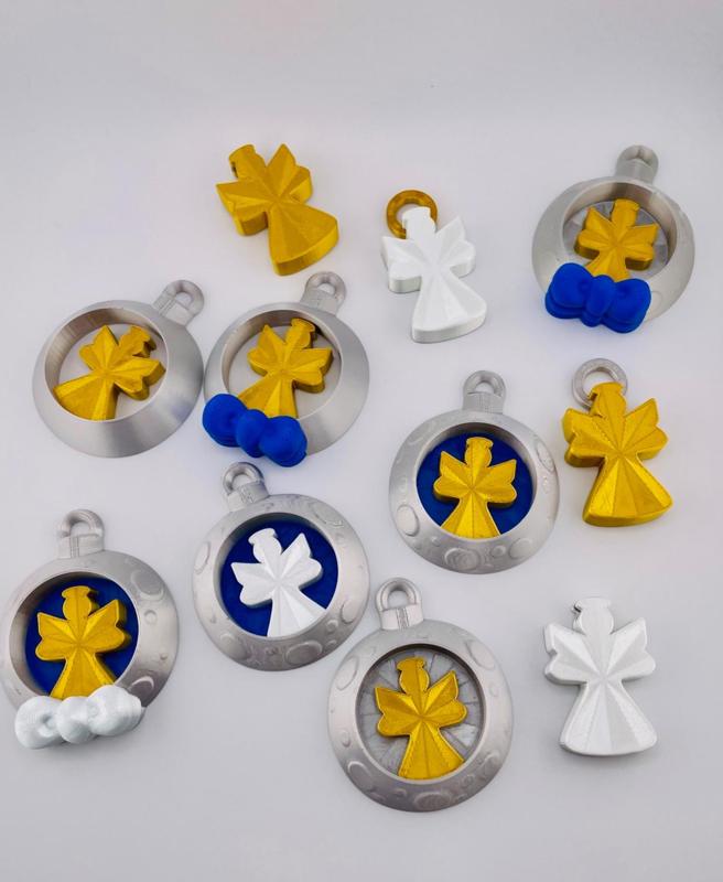 Angel Ornament Set