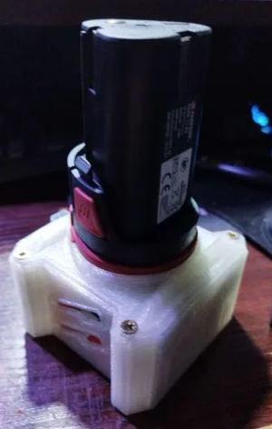 Parkside X12V 2Ah to 6Ah Battery Extension with Molex Balancer