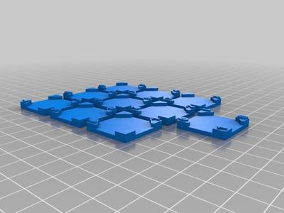 Numbered Bases for Minis - 25mm