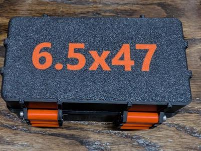 6.5x47mm Lapua 50rnd Ammo Box