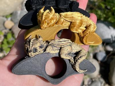 Sleeping Baby Dragon Page Holder 