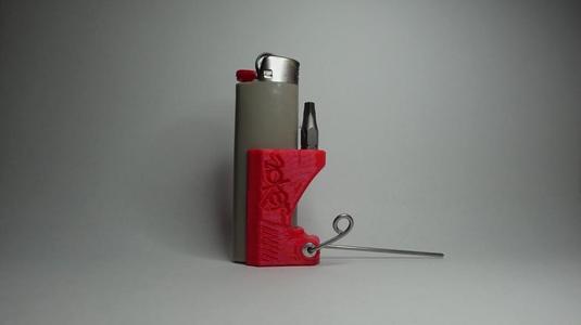 Stoker Clip - Clip on BIC lighter stoker / tamper