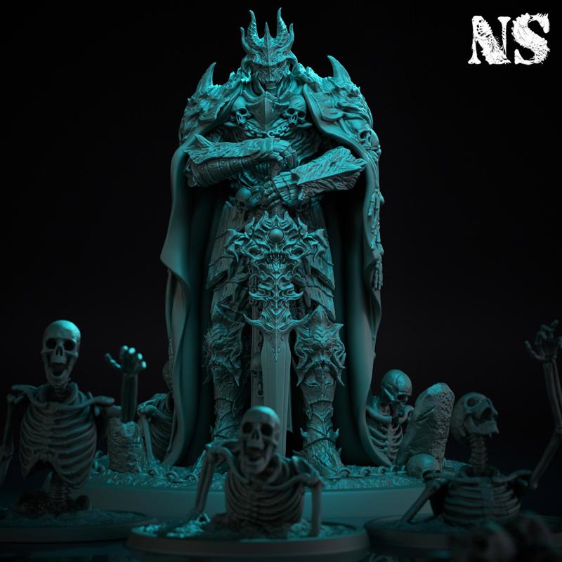 Death knight and Skeletons Bundle