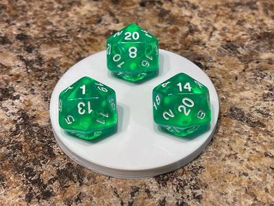 DnD D20 Portent Dice Holder