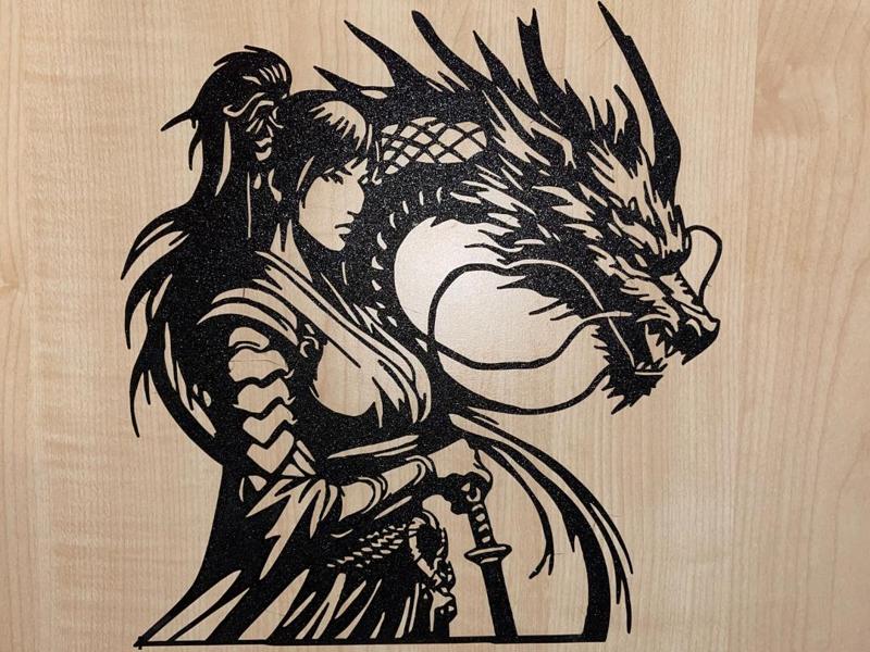 Dragon Wand Decoration