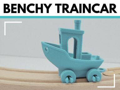 Benchy Train Car Benchy Boat Remix standard track