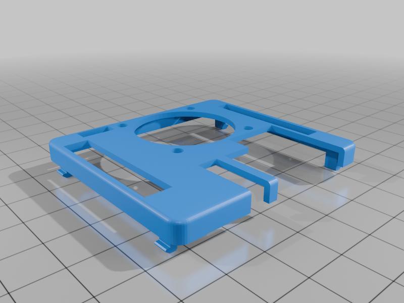 Orange Pi Zero 3 snap case top with cooler