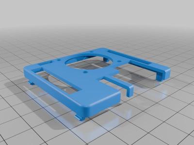 Orange Pi Zero 3 snap case top with cooler