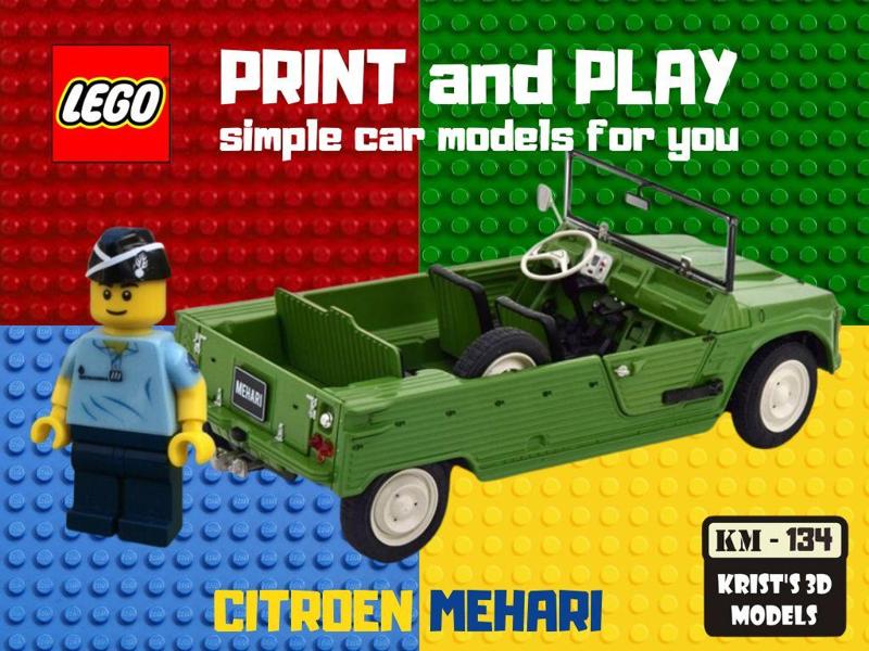 LEGO CITROEN MEHARI