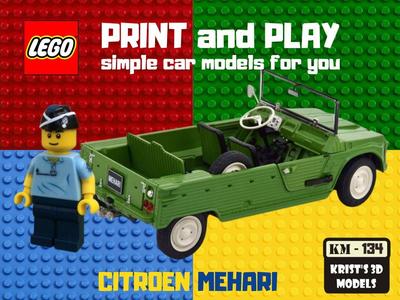 LEGO CITROEN MEHARI