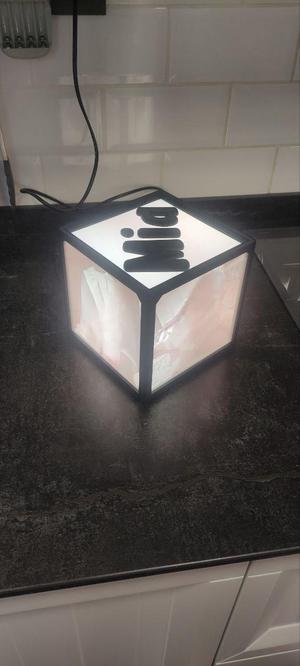 Lithophane box 150x150 mm